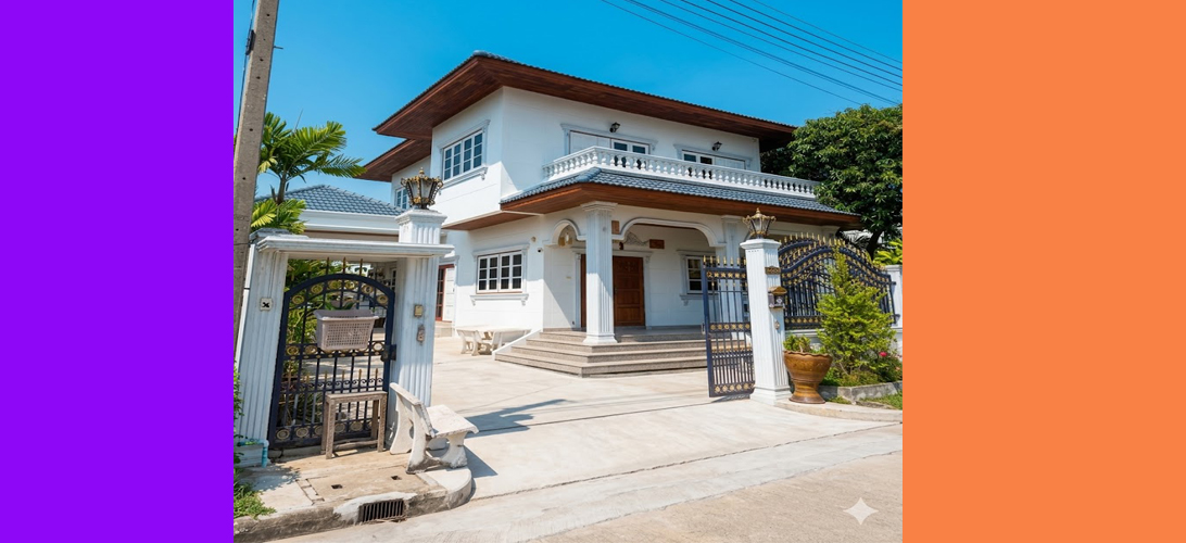 ขาย บ้านเดี่ยว บ้านมือสองเอกชัยพระราม2 หลังใหญ่ ใกล้กรุงเทพ บ้านเดี่ยวใกล้ถนนเอกชัยสมุทรสาคร บ้านเดี่ยวพื้นที่ใหญ่ราคาดี